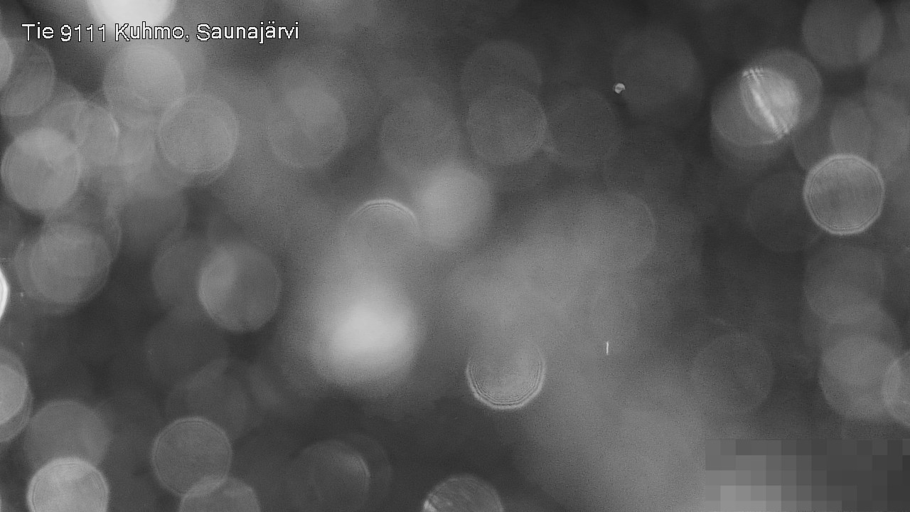 Weather Camera Image Road 9111 Kuhmo, Saunajärvi, Kuhmo, Kainuu