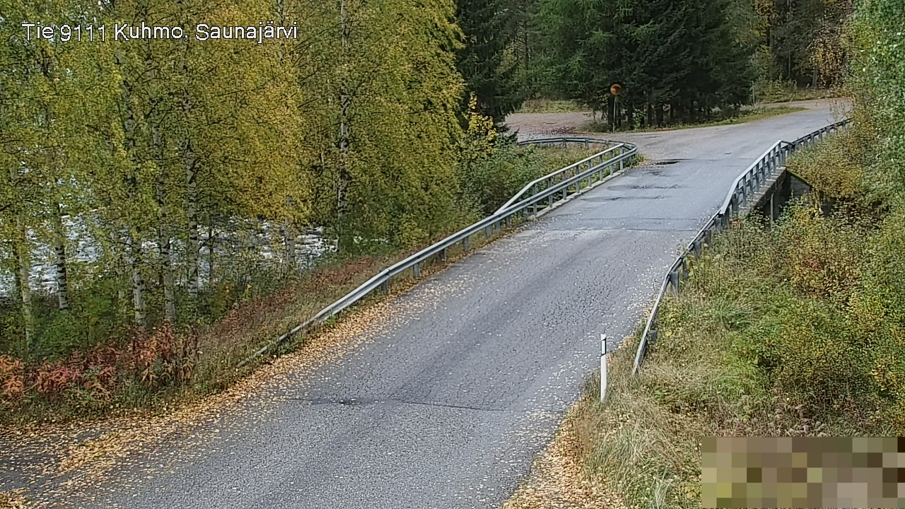 Kelikamerat Kuva Tie 9111 Kuhmo, Saunajärvi, Kuhmo, Kainuu