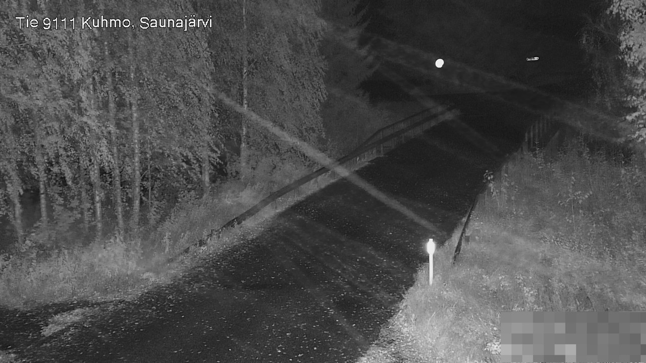 Kelikamerat Kuva Tie 9111 Kuhmo, Saunajärvi, Kuhmo, Kainuu