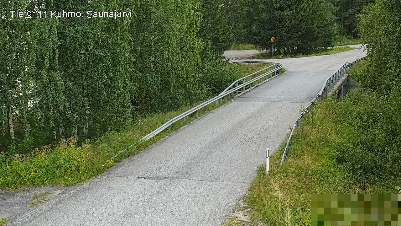 Kelikamerat Kuva Tie 9111 Kuhmo, Saunajärvi, Kuhmo, Kainuu