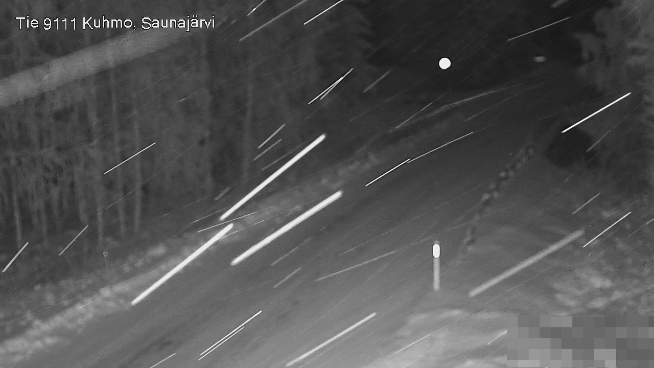 Kelikamerat Kuva Tie 9111 Kuhmo, Saunajärvi, Kuhmo, Kainuu