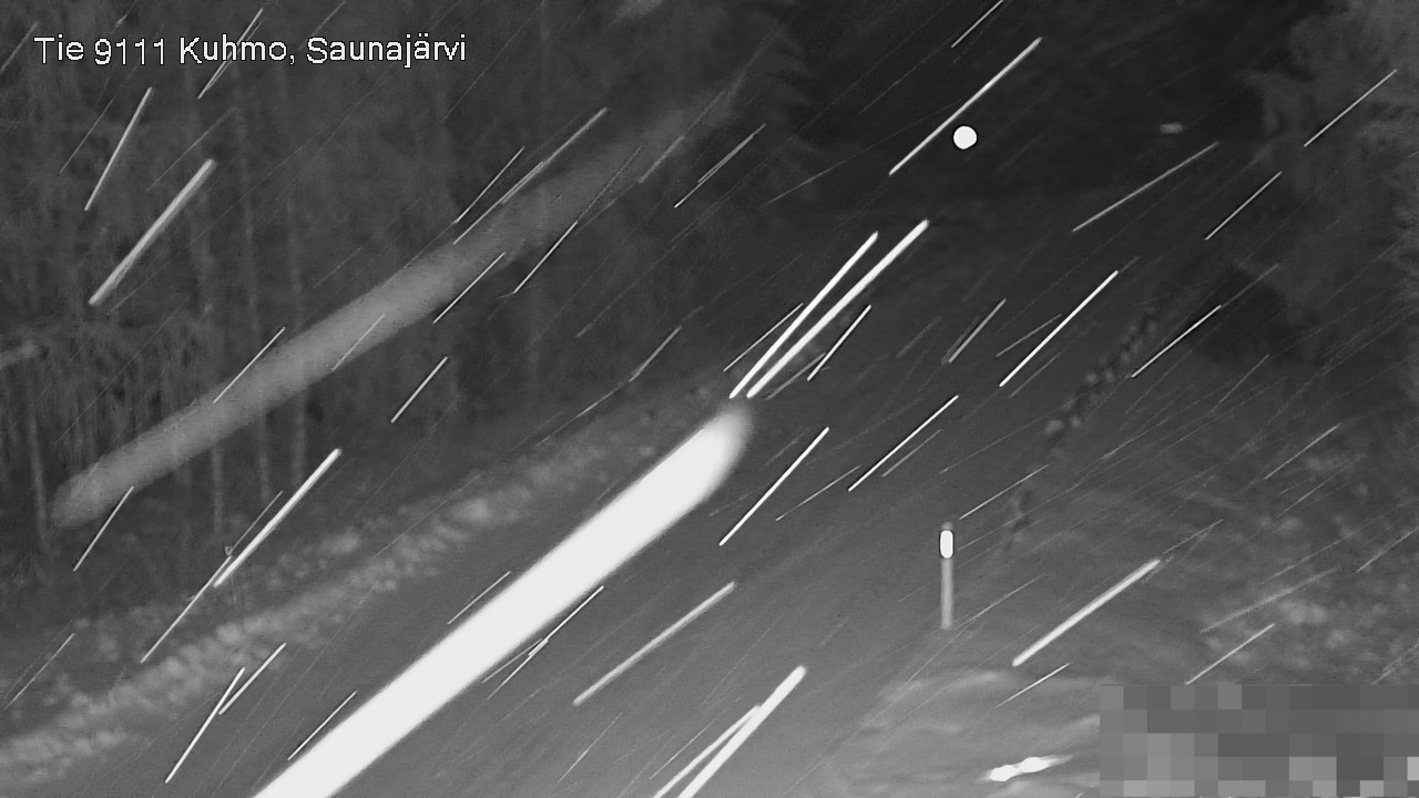 Kelikamerat Kuva Tie 9111 Kuhmo, Saunajärvi, Kuhmo, Kainuu