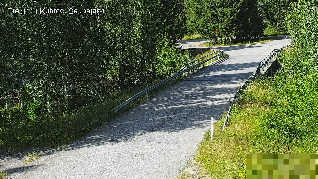 Kelikamerat Kuva Tie 9111 Kuhmo, Saunajärvi, Kuhmo, Kainuu