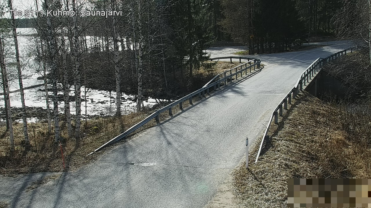 Kelikamerat Kuva Tie 9111 Kuhmo, Saunajärvi, Kuhmo, Kainuu