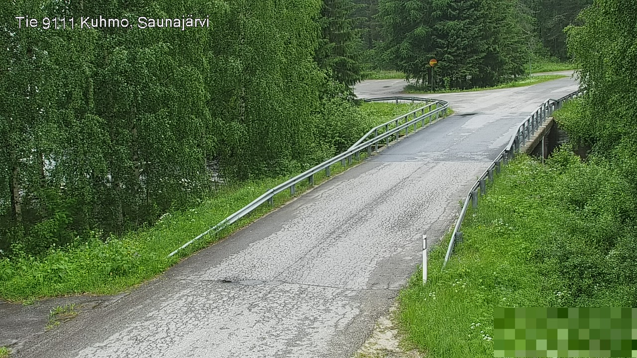 Kelikamerat Kuva Tie 9111 Kuhmo, Saunajärvi, Kuhmo, Kainuu