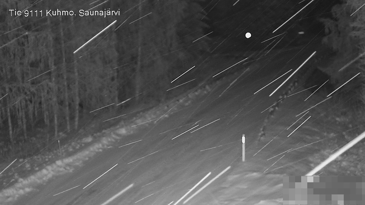 Kelikamerat Kuva Tie 9111 Kuhmo, Saunajärvi, Kuhmo, Kainuu