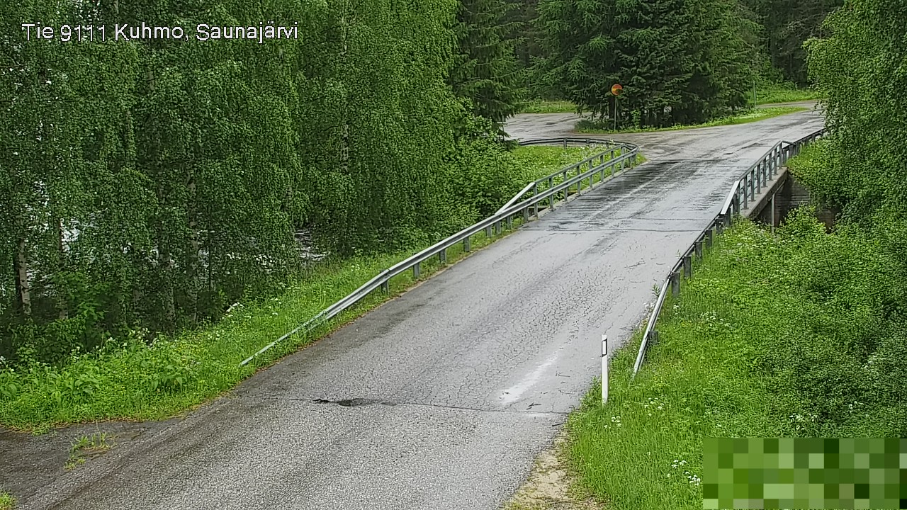 Kelikamerat Kuva Tie 9111 Kuhmo, Saunajärvi, Kuhmo, Kainuu