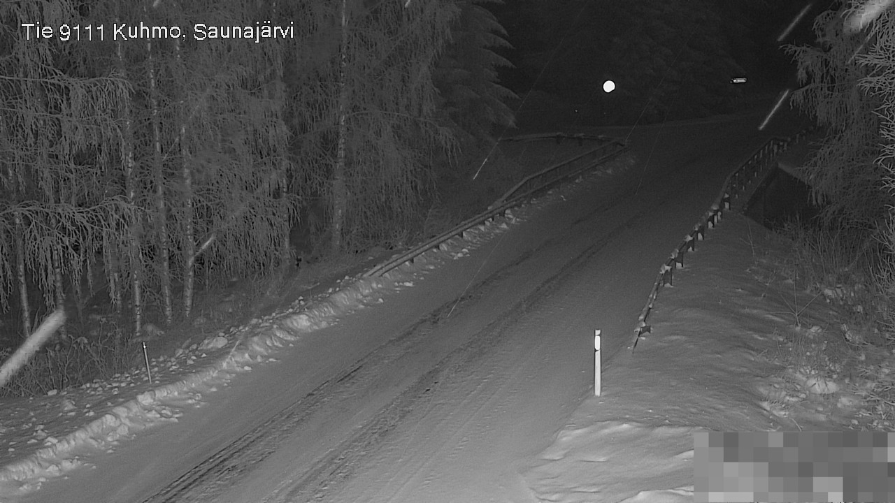 Kelikamerat Kuva Tie 9111 Kuhmo, Saunajärvi, Kuhmo, Kainuu