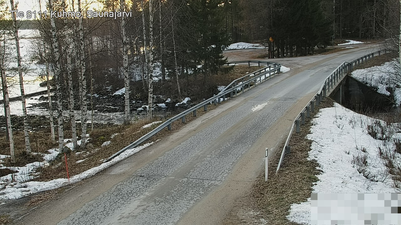 Kelikamerat Kuva Tie 9111 Kuhmo, Saunajärvi, Kuhmo, Kainuu