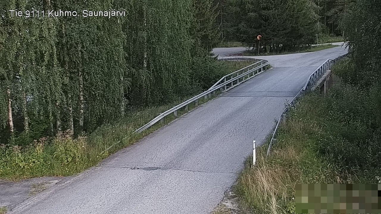 Kelikamerat Kuva Tie 9111 Kuhmo, Saunajärvi, Kuhmo, Kainuu