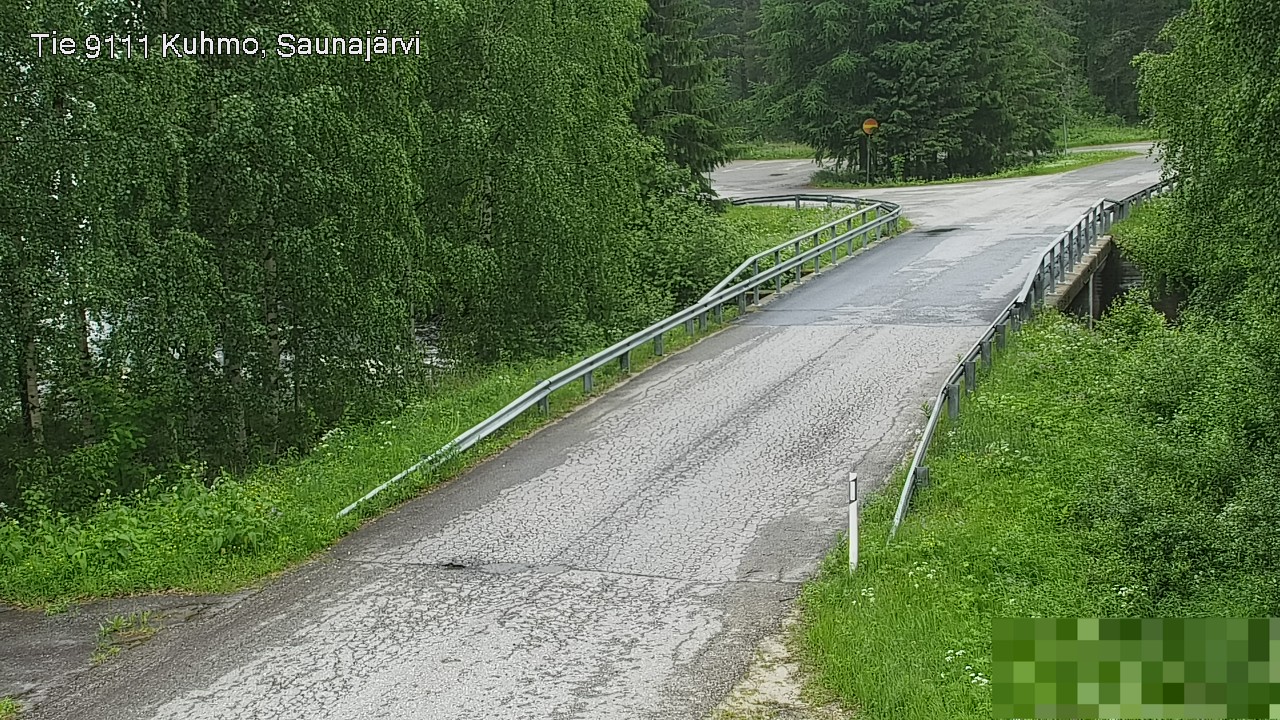 Kelikamerat Kuva Tie 9111 Kuhmo, Saunajärvi, Kuhmo, Kainuu