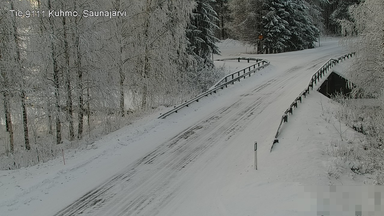 Kelikamerat Kuva Tie 9111 Kuhmo, Saunajärvi, Kuhmo, Kainuu