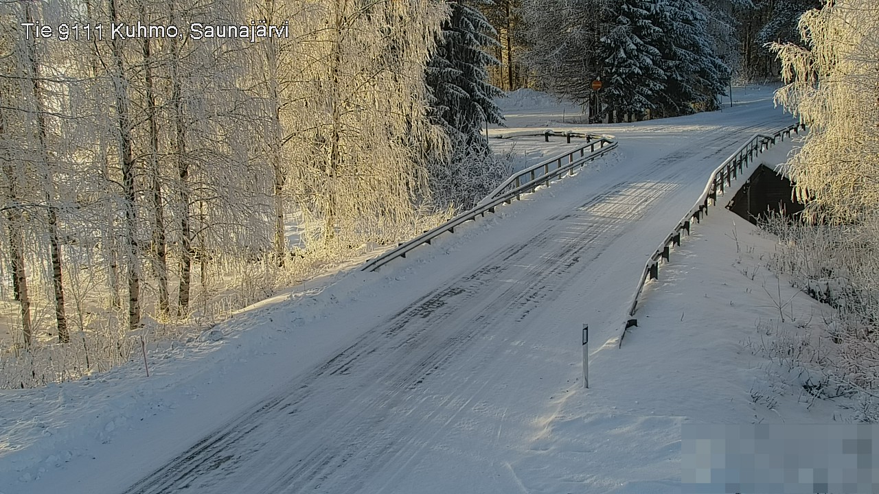 Kelikamerat Kuva Tie 9111 Kuhmo, Saunajärvi, Kuhmo, Kainuu