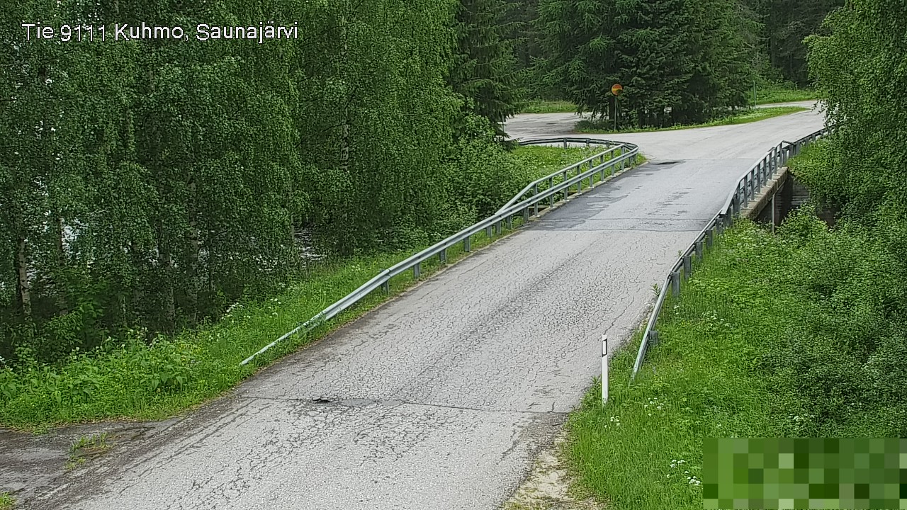 Kelikamerat Kuva Tie 9111 Kuhmo, Saunajärvi, Kuhmo, Kainuu
