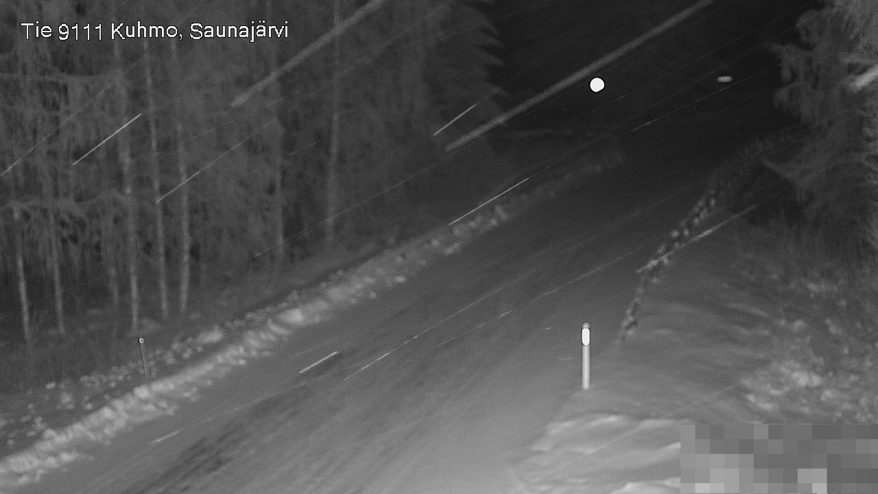 Kelikamerat Kuva Tie 9111 Kuhmo, Saunajärvi, Kuhmo, Kainuu