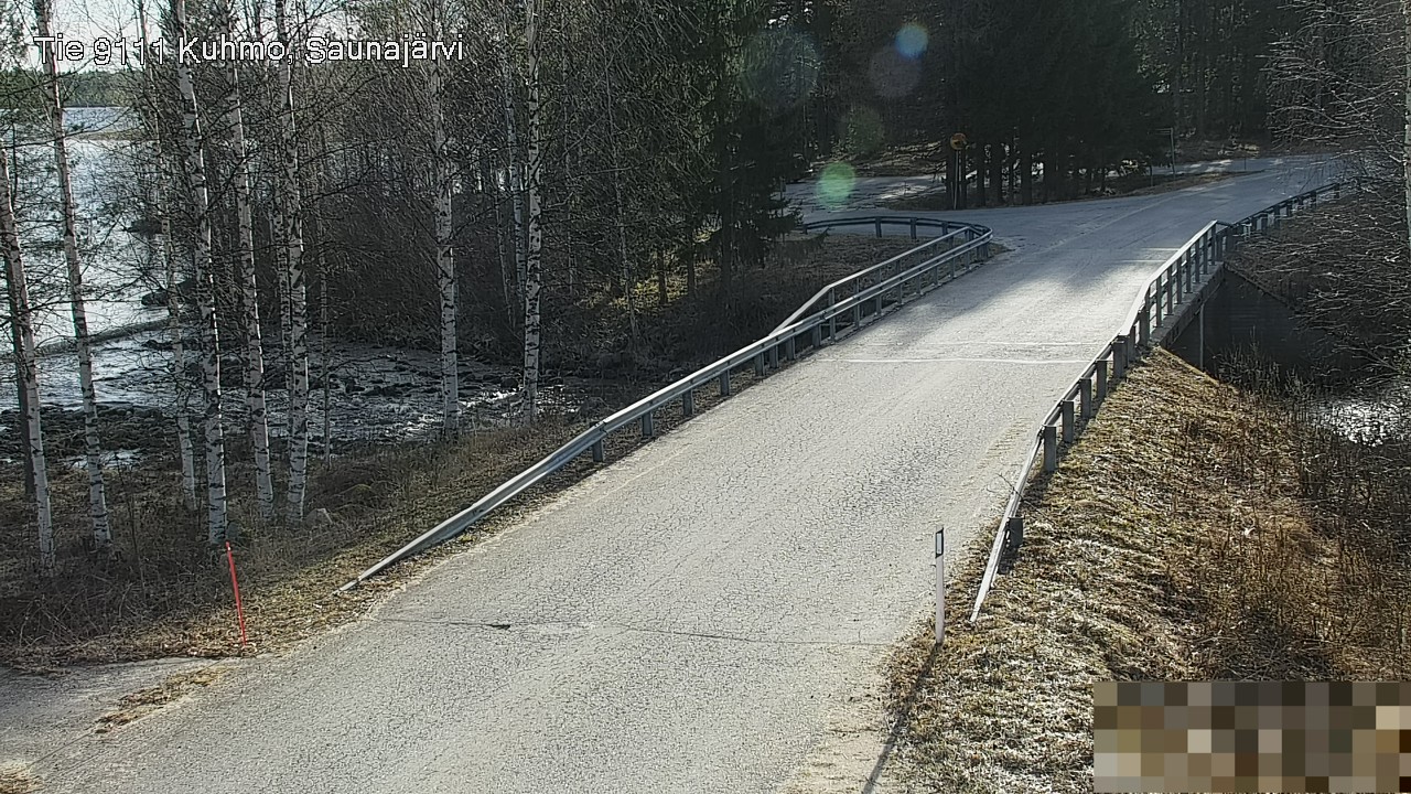 Kelikamerat Kuva Tie 9111 Kuhmo, Saunajärvi, Kuhmo, Kainuu