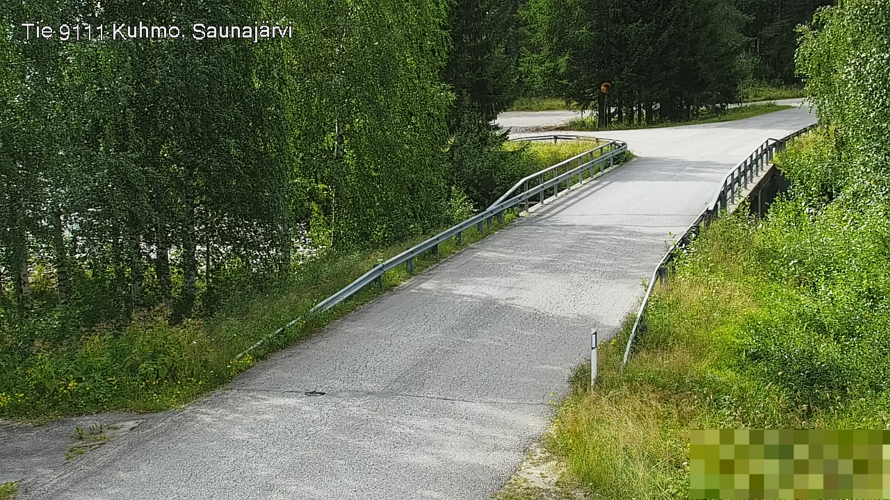 Kelikamerat Kuva Tie 9111 Kuhmo, Saunajärvi, Kuhmo, Kainuu