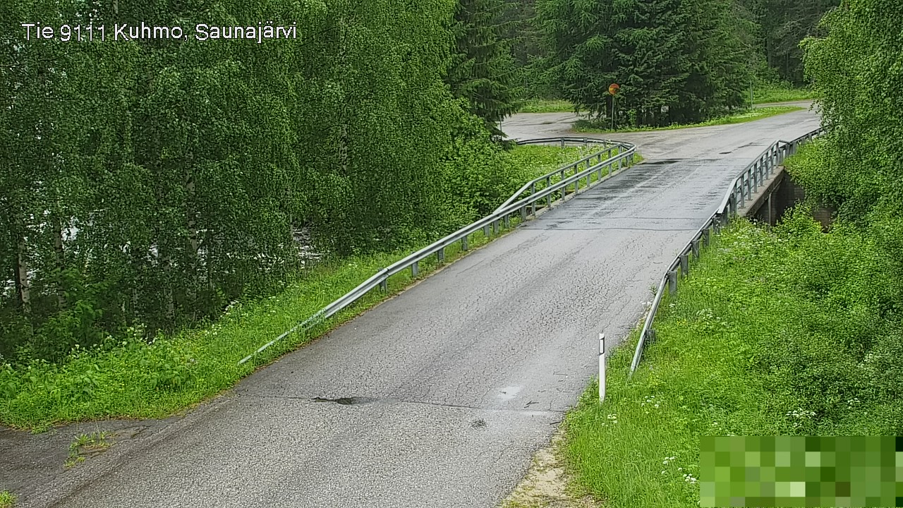 Kelikamerat Kuva Tie 9111 Kuhmo, Saunajärvi, Kuhmo, Kainuu