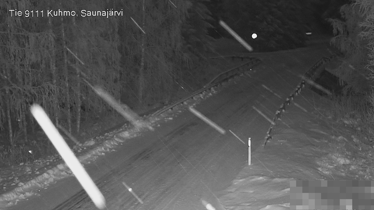 Kelikamerat Kuva Tie 9111 Kuhmo, Saunajärvi, Kuhmo, Kainuu