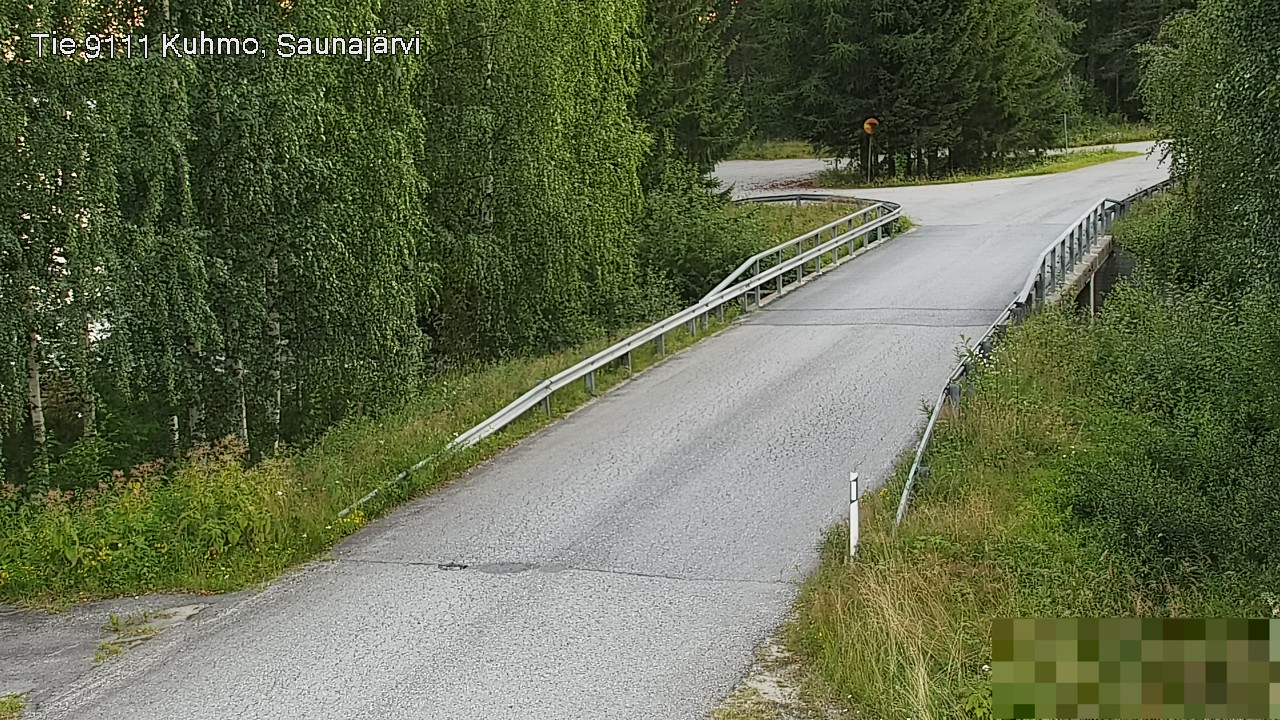 Kelikamerat Kuva Tie 9111 Kuhmo, Saunajärvi, Kuhmo, Kainuu