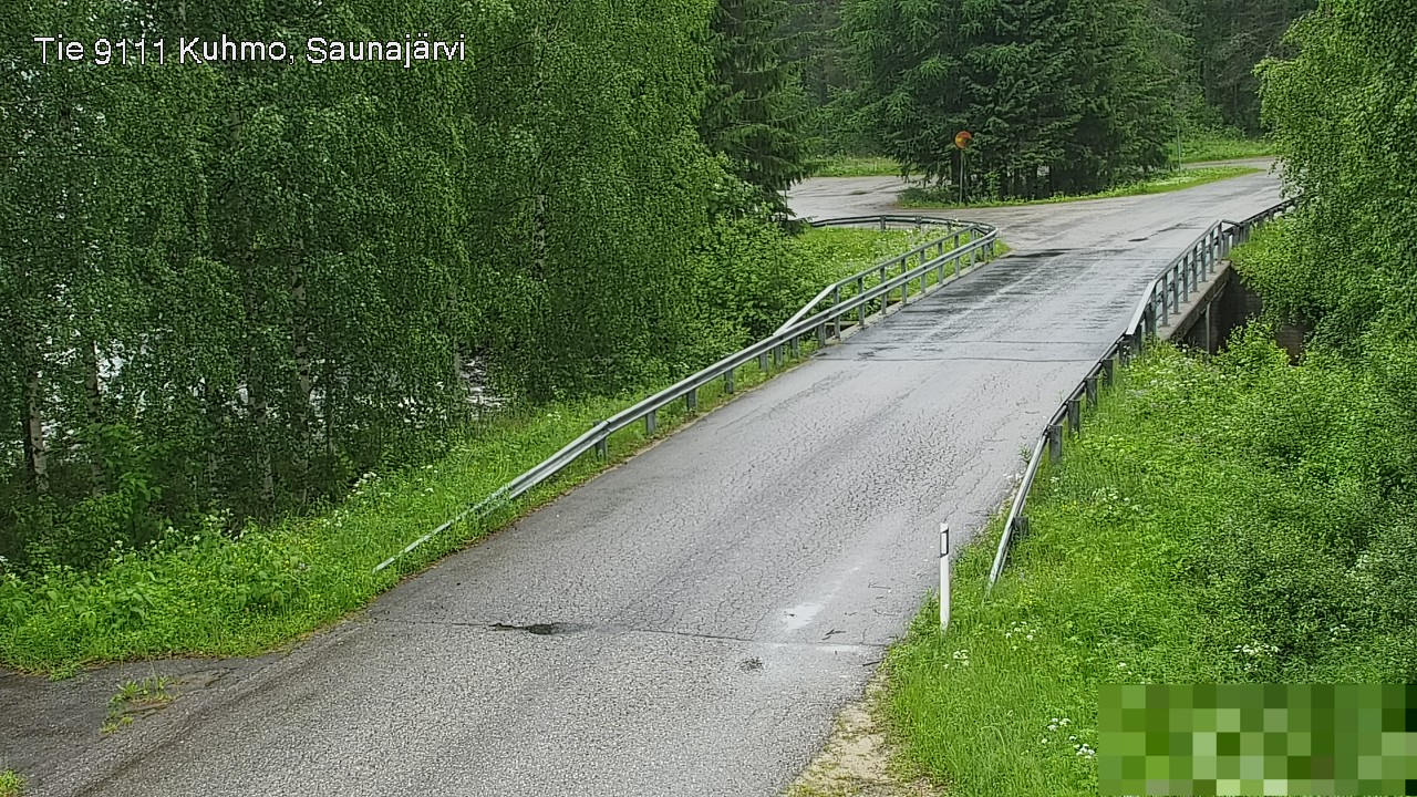 Kelikamerat Kuva Tie 9111 Kuhmo, Saunajärvi, Kuhmo, Kainuu