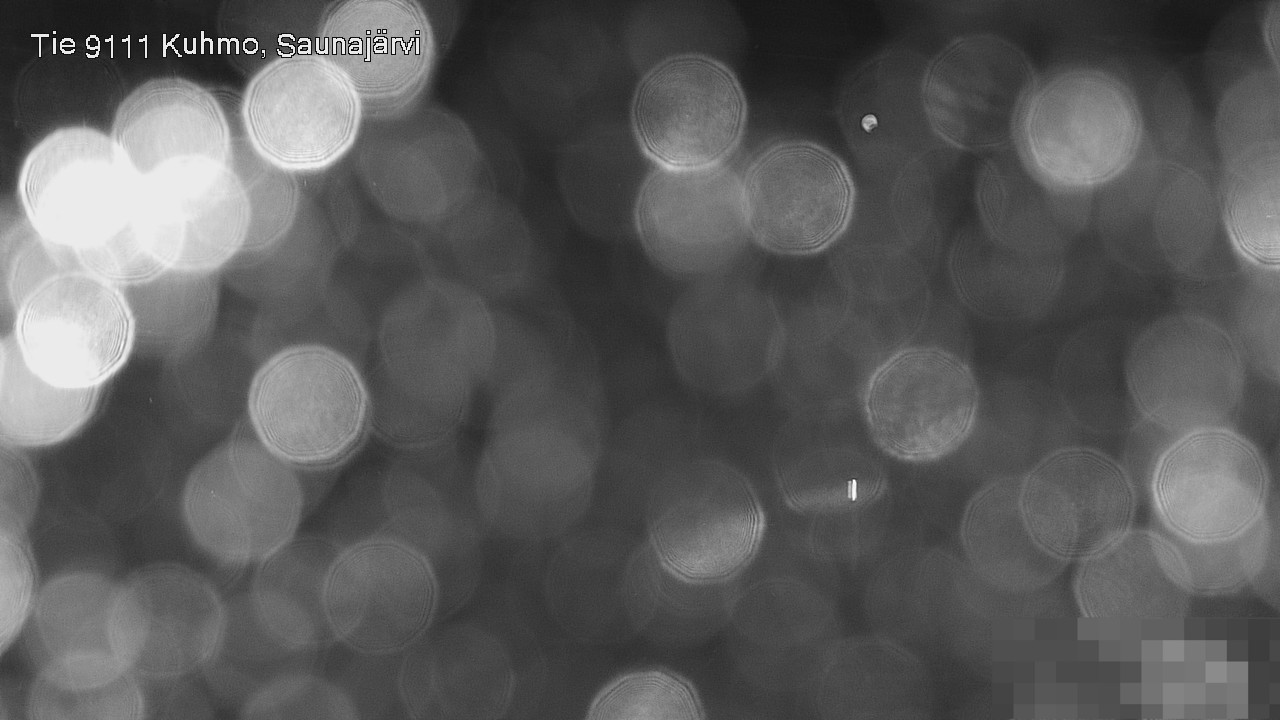 Weather Camera Image Road 9111 Kuhmo, Saunajärvi, Kuhmo, Kainuu