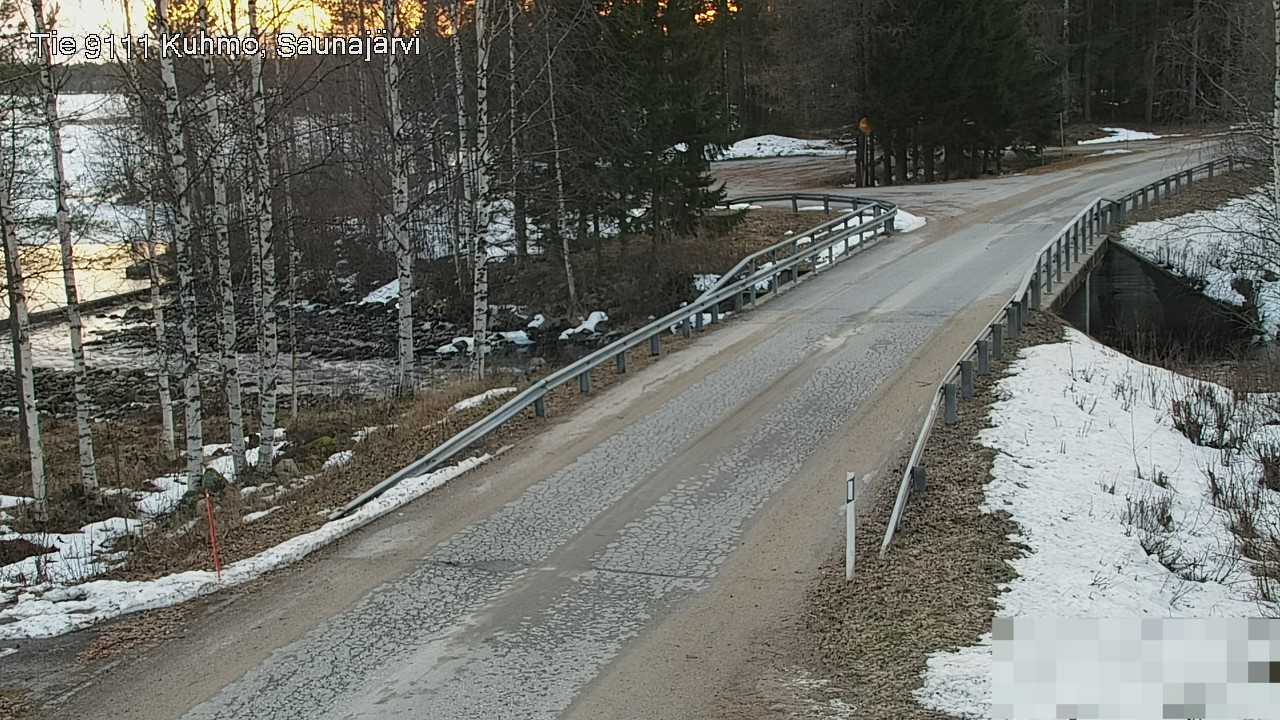 Kelikamerat Kuva Tie 9111 Kuhmo, Saunajärvi, Kuhmo, Kainuu