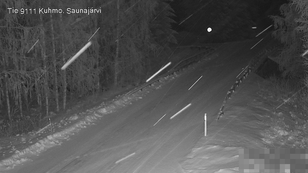 Kelikamerat Kuva Tie 9111 Kuhmo, Saunajärvi, Kuhmo, Kainuu