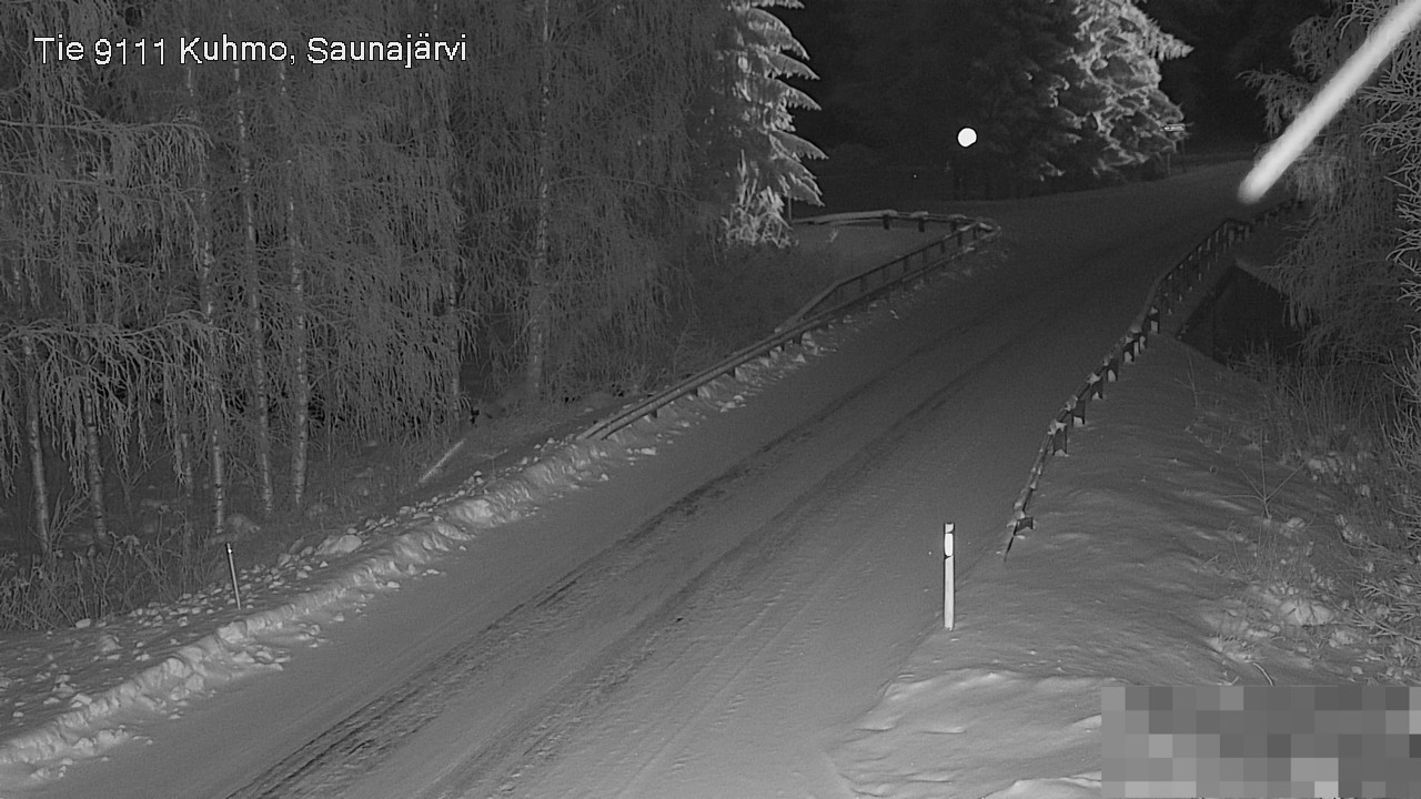 Kelikamerat Kuva Tie 9111 Kuhmo, Saunajärvi, Kuhmo, Kainuu