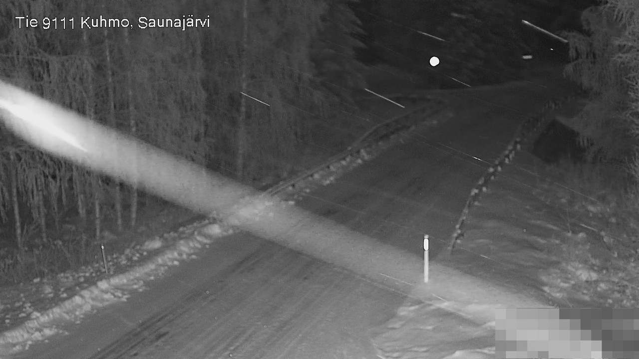 Kelikamerat Kuva Tie 9111 Kuhmo, Saunajärvi, Kuhmo, Kainuu