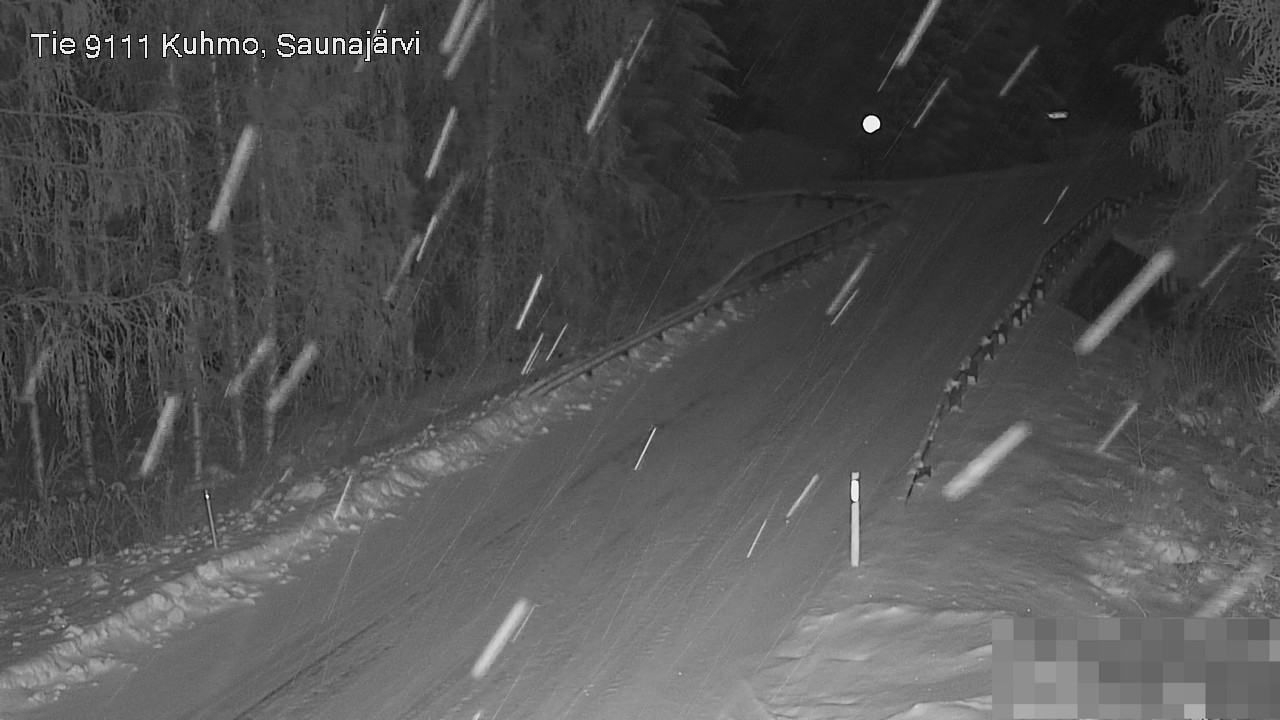 Kelikamerat Kuva Tie 9111 Kuhmo, Saunajärvi, Kuhmo, Kainuu