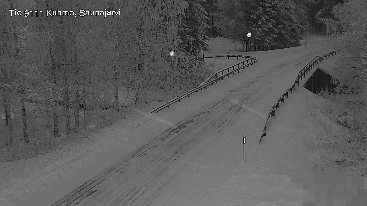 Kelikamerat Kuva Tie 9111 Kuhmo, Saunajärvi, Kuhmo, Kainuu