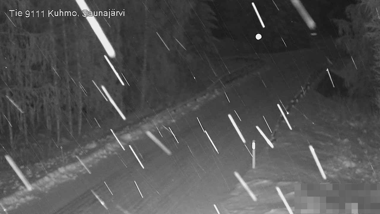 Kelikamerat Kuva Tie 9111 Kuhmo, Saunajärvi, Kuhmo, Kainuu