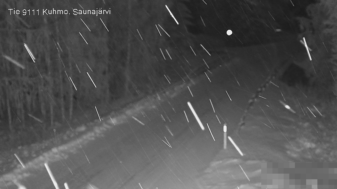 Kelikamerat Kuva Tie 9111 Kuhmo, Saunajärvi, Kuhmo, Kainuu