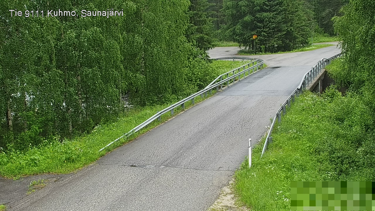 Kelikamerat Kuva Tie 9111 Kuhmo, Saunajärvi, Kuhmo, Kainuu