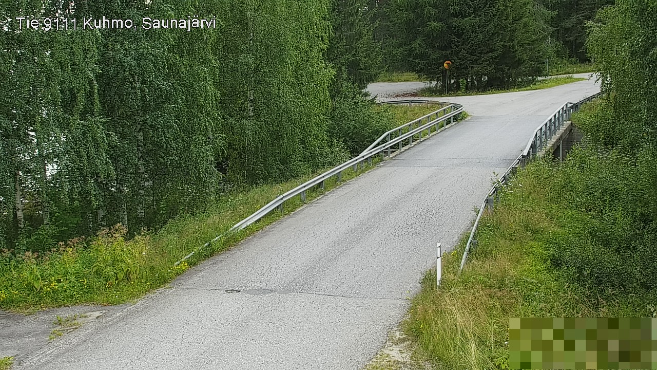 Kelikamerat Kuva Tie 9111 Kuhmo, Saunajärvi, Kuhmo, Kainuu