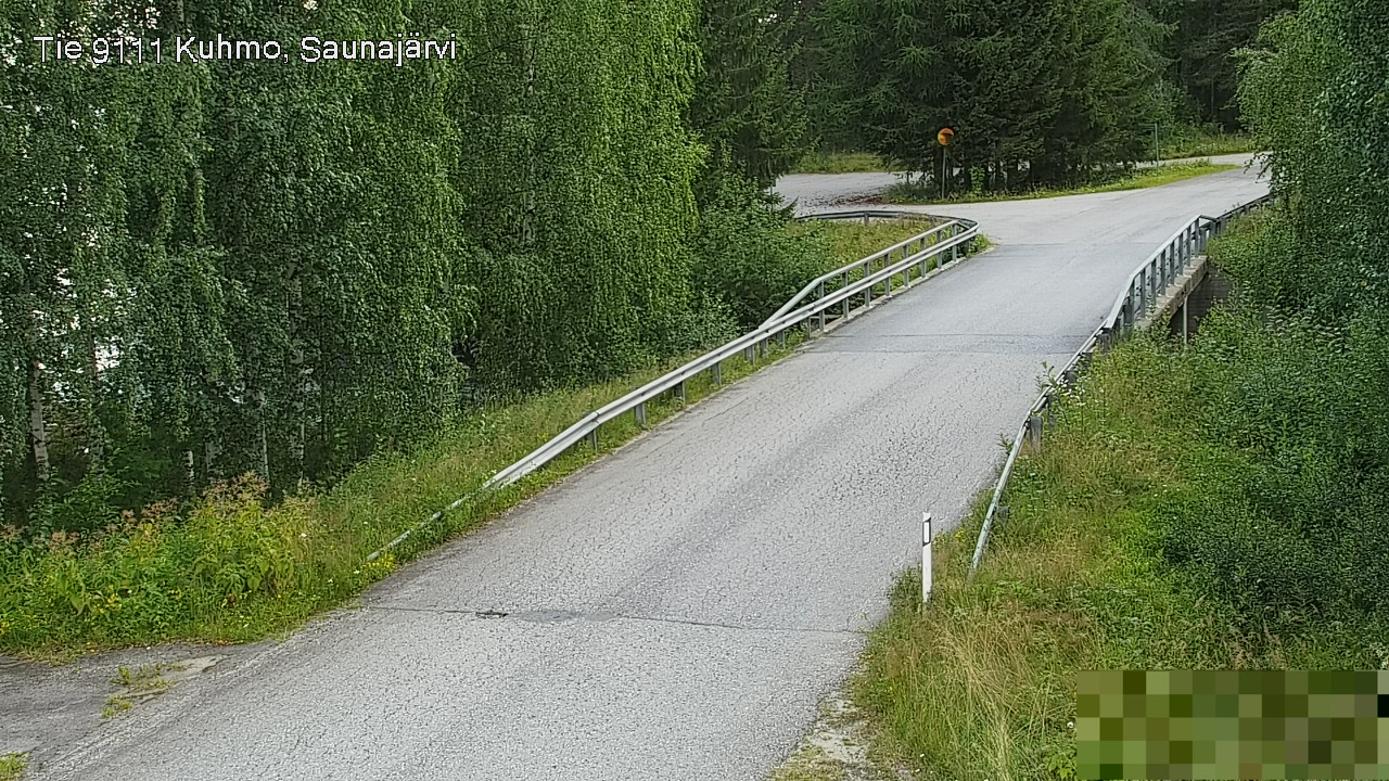 Kelikamerat Kuva Tie 9111 Kuhmo, Saunajärvi, Kuhmo, Kainuu