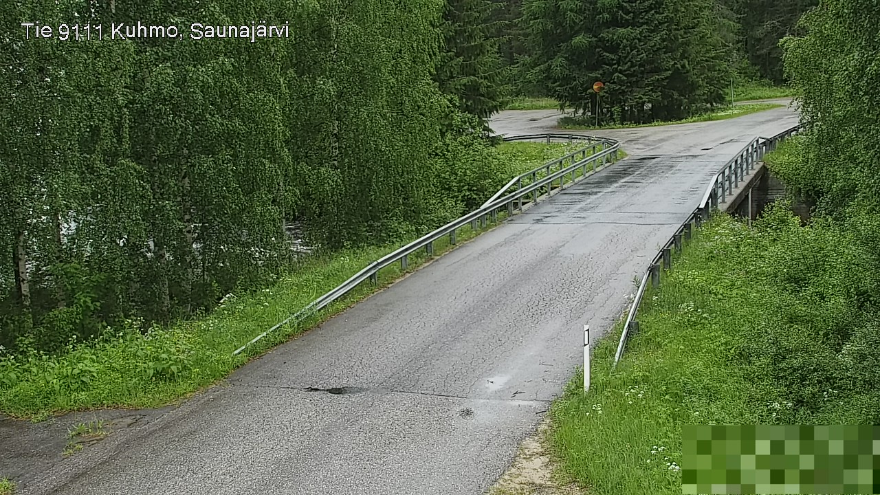 Kelikamerat Kuva Tie 9111 Kuhmo, Saunajärvi, Kuhmo, Kainuu