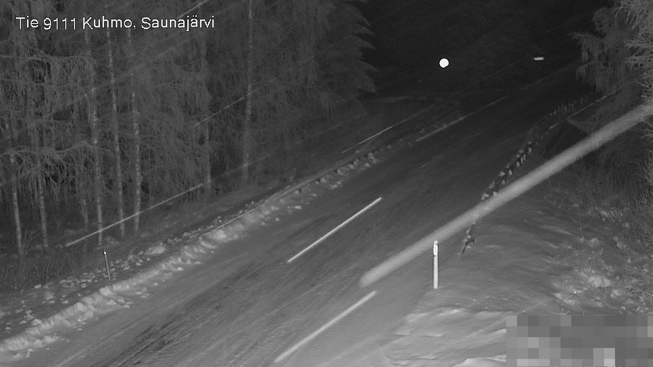 Kelikamerat Kuva Tie 9111 Kuhmo, Saunajärvi, Kuhmo, Kainuu