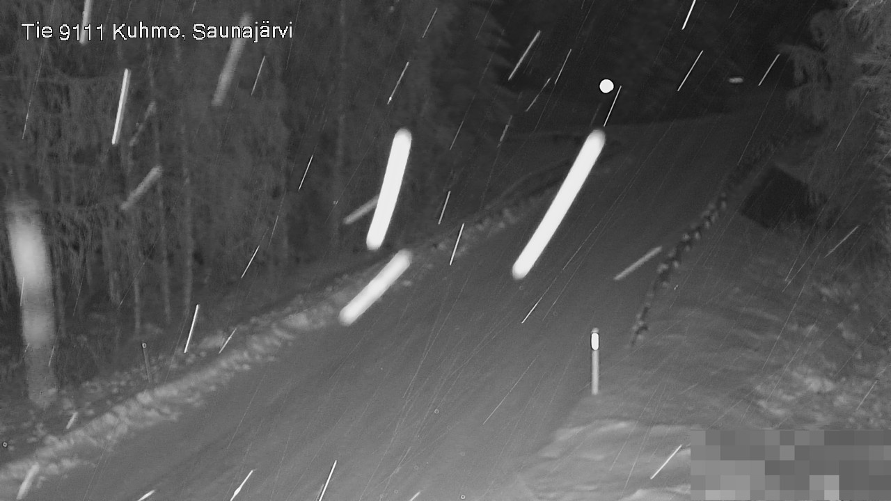 Kelikamerat Kuva Tie 9111 Kuhmo, Saunajärvi, Kuhmo, Kainuu