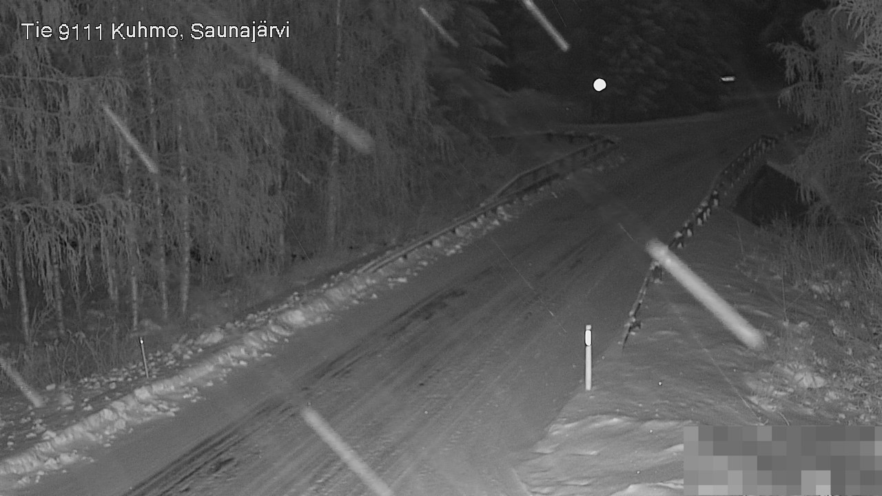 Kelikamerat Kuva Tie 9111 Kuhmo, Saunajärvi, Kuhmo, Kainuu