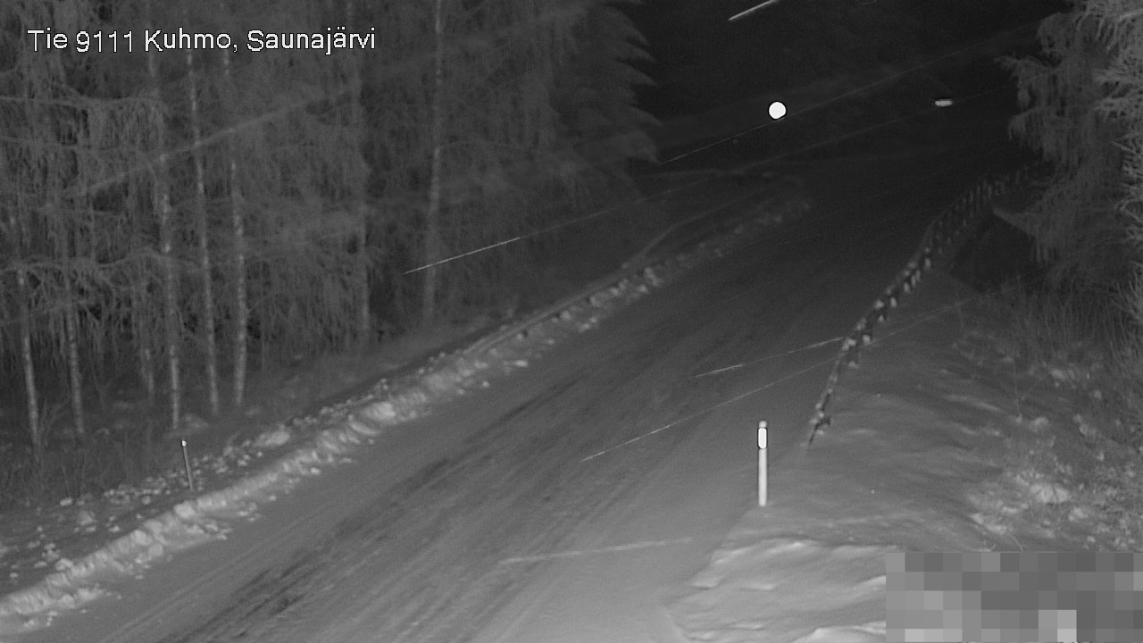 Kelikamerat Kuva Tie 9111 Kuhmo, Saunajärvi, Kuhmo, Kainuu