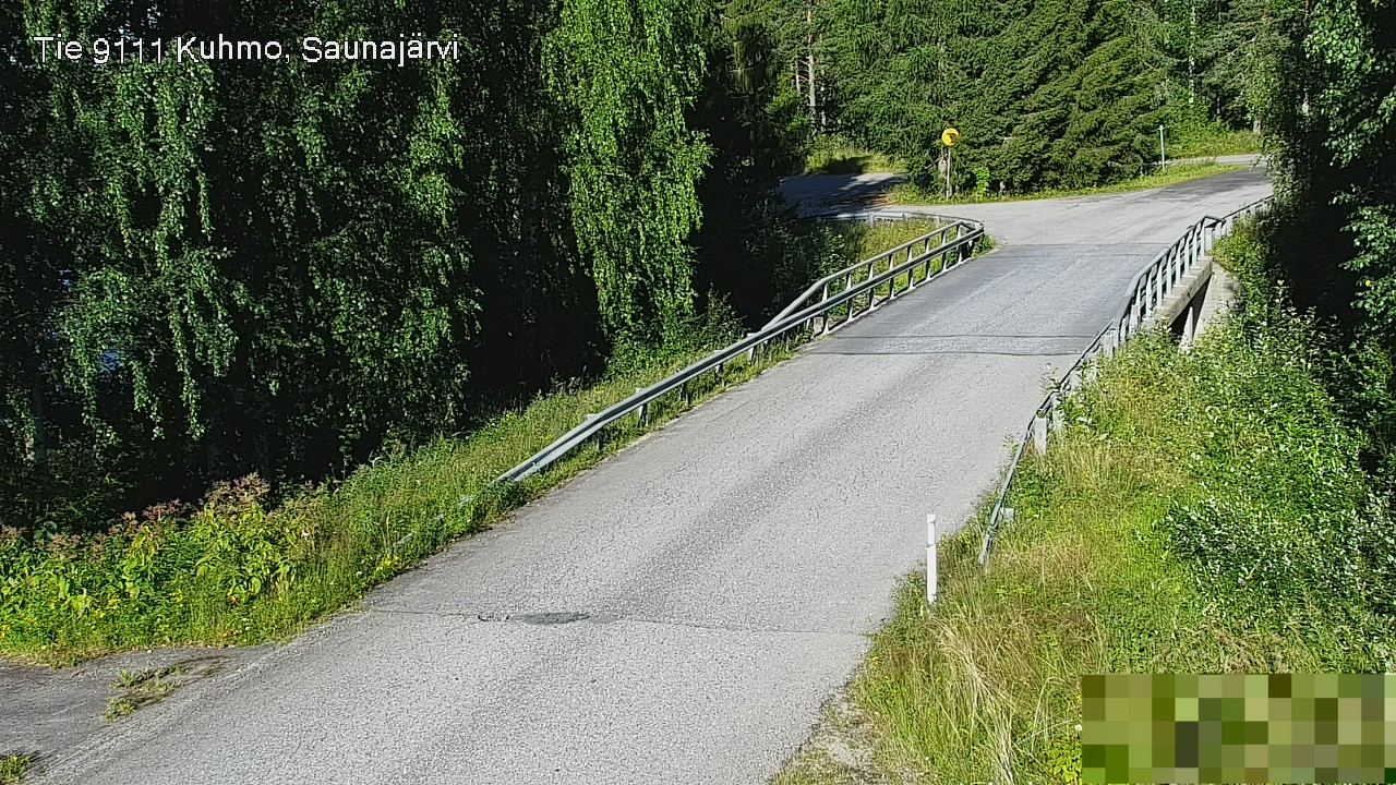 Kelikamerat Kuva Tie 9111 Kuhmo, Saunajärvi, Kuhmo, Kainuu