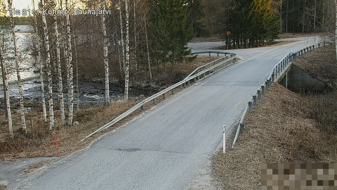 Kelikamerat Kuva Tie 9111 Kuhmo, Saunajärvi, Kuhmo, Kainuu