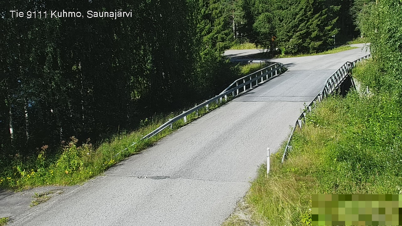 Kelikamerat Kuva Tie 9111 Kuhmo, Saunajärvi, Kuhmo, Kainuu