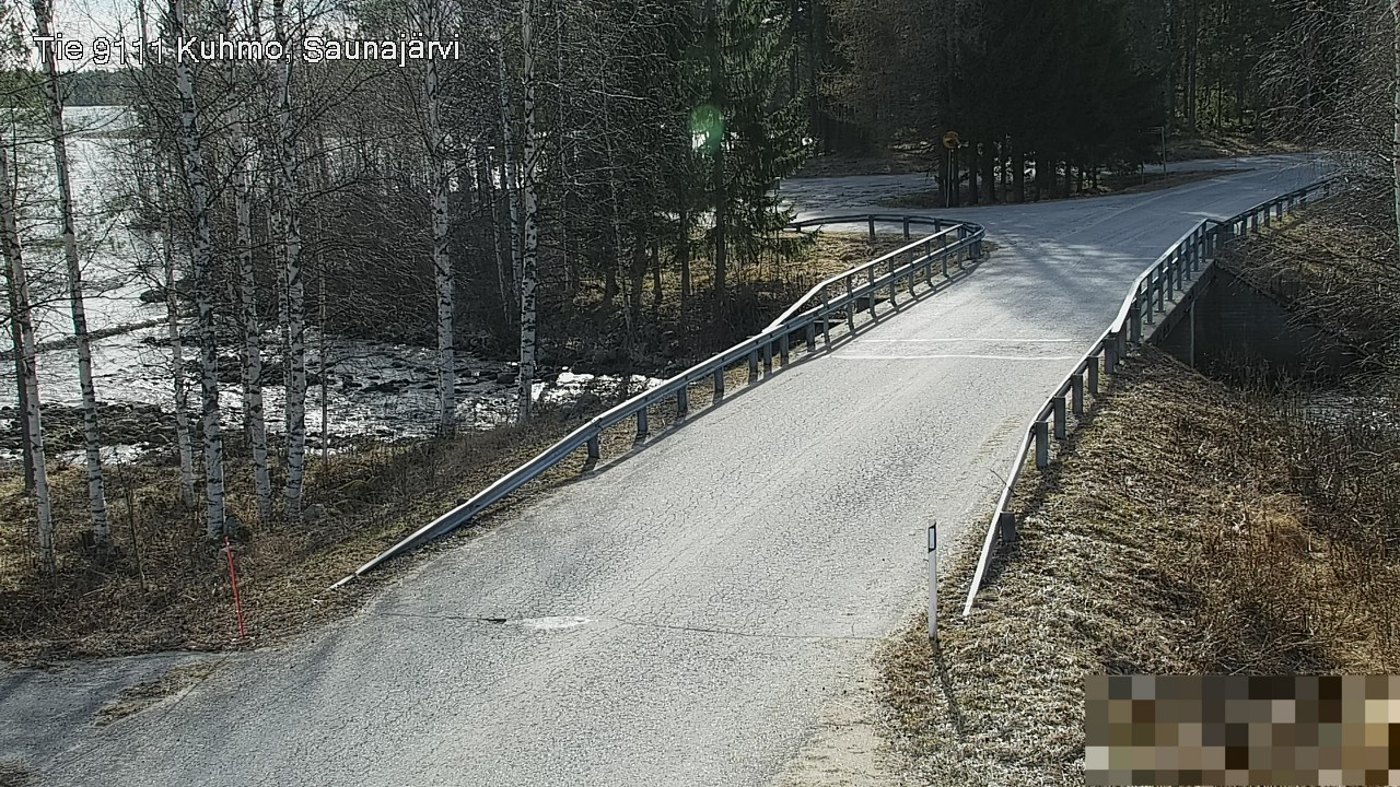Kelikamerat Kuva Tie 9111 Kuhmo, Saunajärvi, Kuhmo, Kainuu