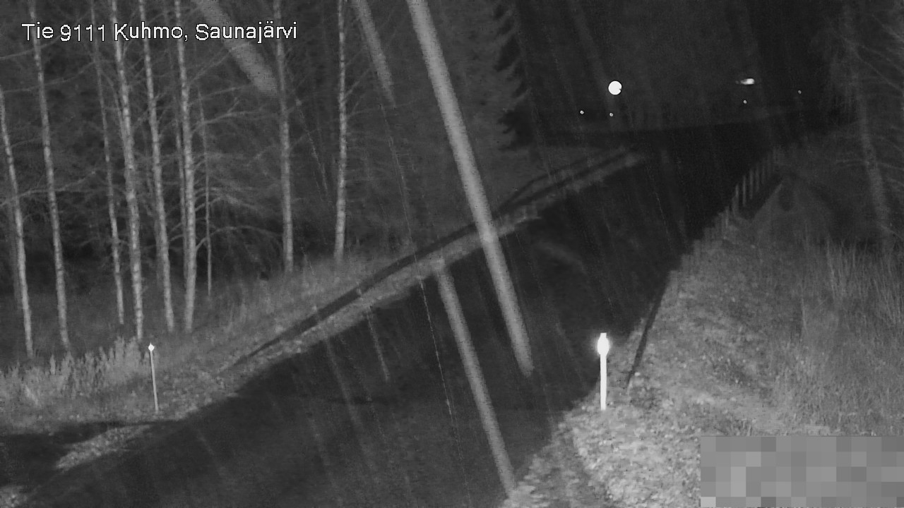 Kelikamerat Kuva Tie 9111 Kuhmo, Saunajärvi, Kuhmo, Kainuu