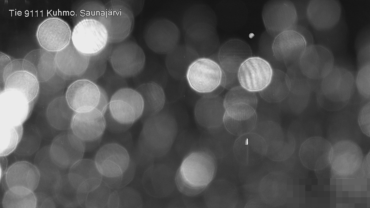 Weather Camera Image Road 9111 Kuhmo, Saunajärvi, Kuhmo, Kainuu