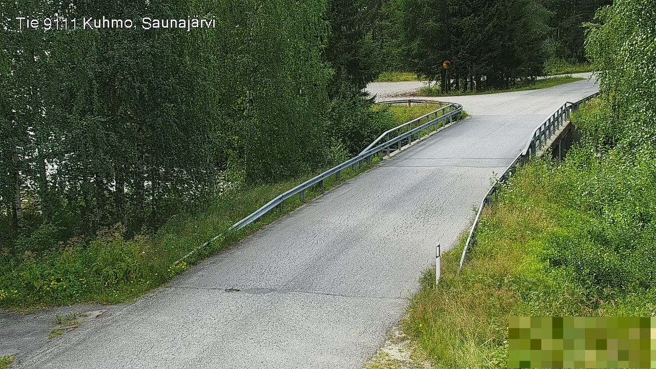 Kelikamerat Kuva Tie 9111 Kuhmo, Saunajärvi, Kuhmo, Kainuu