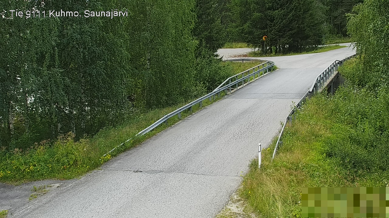 Kelikamerat Kuva Tie 9111 Kuhmo, Saunajärvi, Kuhmo, Kainuu